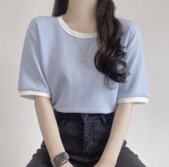 DHOLIC 配色半袖Tシャツのサムネイル