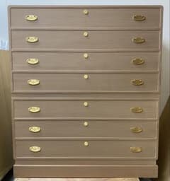 桐匠 豊栄作 薫風 大阪泉州桐箪笥 7段 美品 伝統工芸士 - メルカリ