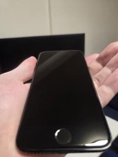 Apple iPhone 7 본체 블랙 케이스 포함