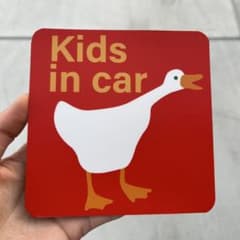 キッズインカー　マグネットステッカーのサムネイル