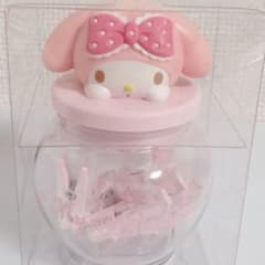 サンリオ♡マイメロ クリアボトル入り ミニクリップ【レア】 その他
