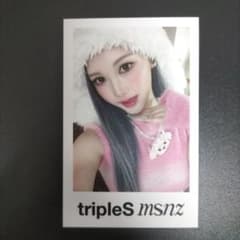 tripleS マユ msnz everline トレカ oma予約特典 - メルカリ