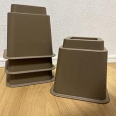 ベッド　継ぎ脚　かさ上げ家具脚パーツ 4個セットのサムネイル