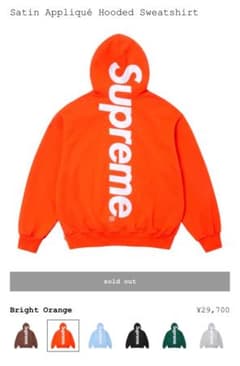 新品未使用‼︎Supremeシュプリームパーカーのサムネイル