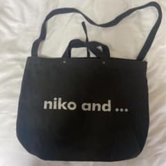 niko and ... トートバッグ ブラックのサムネイル