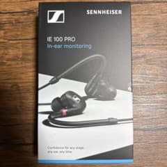Brand new, unopened Sennheiser IE100 Pro wired headphones, black, genuine domestic product.