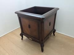 東海家具 クラシカル 木製プランター カバー鉢台 収納 猫脚 アンティーク m39225990714_1.jpg?1756015136