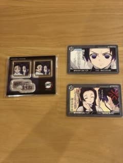 Demon Slayer Dining Lottery Acrylic Sticker - Kochou Shinobu Tanjirō Kamado
