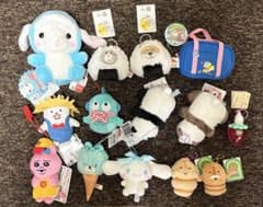 キャラクターぬいぐるみセット14個　NICI ハンギョドン　おぱんちゅうさぎ 等