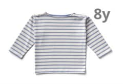Soor Ploom ストライプ 8y BOXY TEE stripe sky - メルカリ