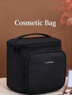【未開封・新品】LumiVoy コスメポーチ ブラック 普段使いにも旅行時にものサムネイル