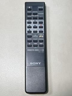 希少】【SONY純正】カセットデッキ用リモコン RM-J902 - メルカリ