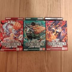 ONE PIECE カードゲーム スタートデッキ 3種セット ルフィ ゾロ サボ