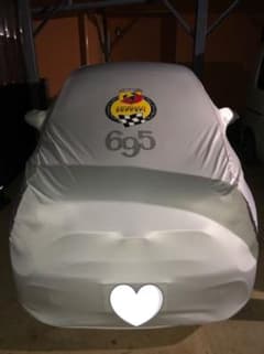 ABARTHアバルト695トリビュートフェラーリ　屋内用　ボディーカバーのサムネイル