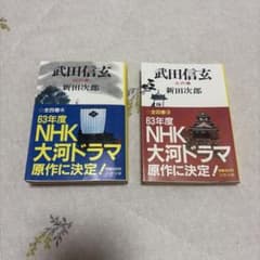 武田信玄 新田次郎 文春文庫 全四巻のうち2冊のサムネイル