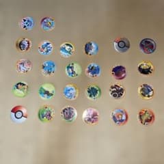 ポケモン キャラクターグッズ メンコ まとめ売り 26枚　③のサムネイル