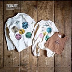 breeze スヌーピー　PEANUTS ロンパースのサムネイル