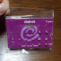 わたこさん専用　他の方購入不可！クレアーズ　ピアスのサムネイル