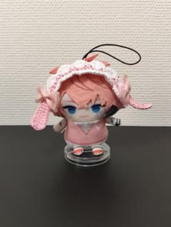【垂れ耳×ピンク】 にじぱぺっと 10cmぬい ヘッドドレスのサムネイル
