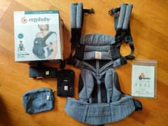 エルゴベビー オムニ360 クールエア　インディゴウィーブ　 デニム　付属品ありのサムネイル