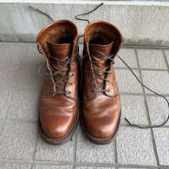 (値下げ)Chippewa チペワ ブラウン レザーブーツ USA製のサムネイル