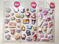 【正規品】サンリオ ぷくっとシール 3枚セットのサムネイル