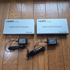 ★HDMI USB 延長用送受信機 200M IP Extender★ - 4