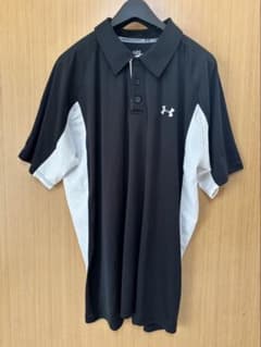 UNDER ARMOUR ゴルフポロシャツ ブラック XXLのサムネイル