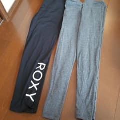 レギンス　130　ユニクロ　ロキシー　ヒートテック  3点のサムネイル
