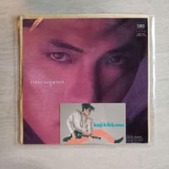 新品未使用 吉川晃司 にくまれそうなNEWフェイス レコード カード付き