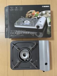 ニチネン KC-353A SILVER カセットコンロ　GOOD CHEFのサムネイル