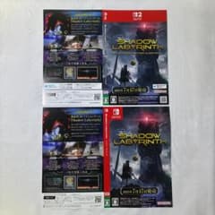 2点 ダミージャケット シャドウ ラビリンス 販促 SWITCH2 事前告知版