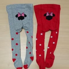 babygap ミニーちゃんタイツ 2足セットのサムネイル