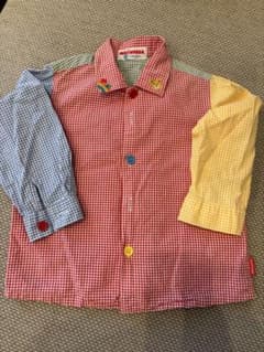 MIKI HOUSE チェック柄シャツ 90サイズのサムネイル