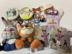 ミ*ミ様 ズートピア むにゃすやマスコット ニック ジュディ　缶　コースター　まのサムネイル