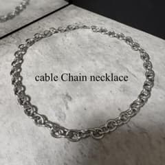 小豆チェーン　チェーンネックレス　シルバー　メンズレディース　ペアカップル高品質 - 5
