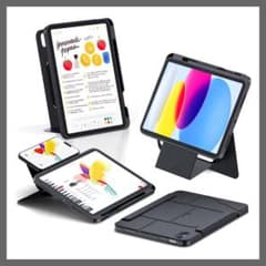 iPadケース⭐️A16 11インチ 第11/10世代 10.9インチ対応 黒 - メルカリ