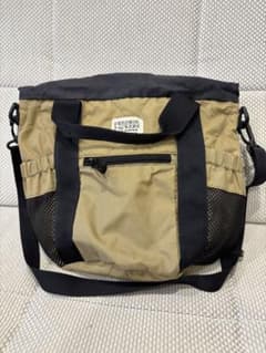 FREDRIK PACKERS ショルダーバッグ ベージュ/ブラックのサムネイル