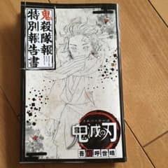 鬼滅の刃 鬼殺隊報特別報告書のサムネイル