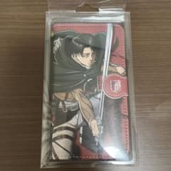 進撃の巨人　手帳型スマートフォンケース　リヴァイ　iPhoneケースのサムネイル