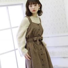 リボンチェックワンピースのサムネイル