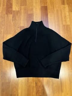 最終値下げ】20aw crepscule HALF ZIP KNIT - メルカリ