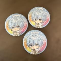 ストフェス めておら らぴすくん 缶バッジ 3個セット - メルカリ