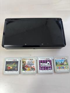 New 3DS LL 本体 + ゲーム4本セット 本体のですのサムネイル