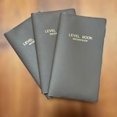 野帳　LEVEL BOOK セーY11／コクヨ　3冊のサムネイル