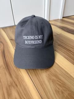 IDEA techno is my boyfriend cap グレー - メルカリ