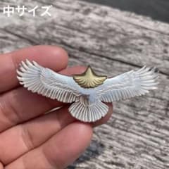 残1 イーグル 中 ネックレス トップ フェザー ハンドメイド ノーブランドのサムネイル