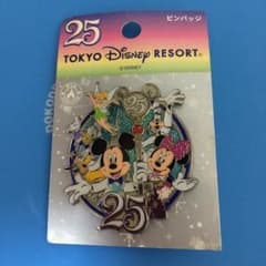 ディズニー25周年記念 ピンバッチのサムネイル