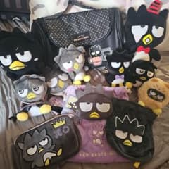バッドばつ丸 ぬいぐるみ マスコット ポーチ セットのサムネイル