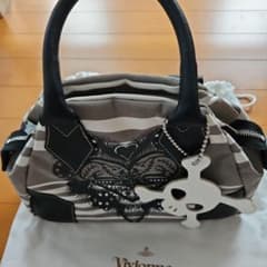 レア]Vivienne Westwood ストライプ ハンドバッグ - メルカリ